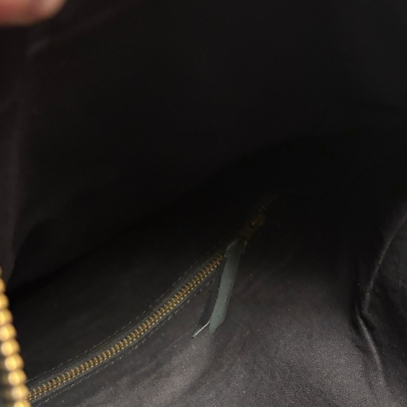 ABLE black Menbere Foldover crossbody/ shoulder purse, also great as clutch. - Picture 3 of 8